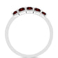 Anillo de Plata con Granate Barton