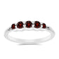 Anillo de Plata con Granate Barton