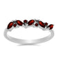 Anillo de Plata con Granate Barton