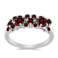 Anillo de Plata con Granate Barton