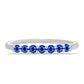Anillo de Plata con Zafiro Azul Australiano