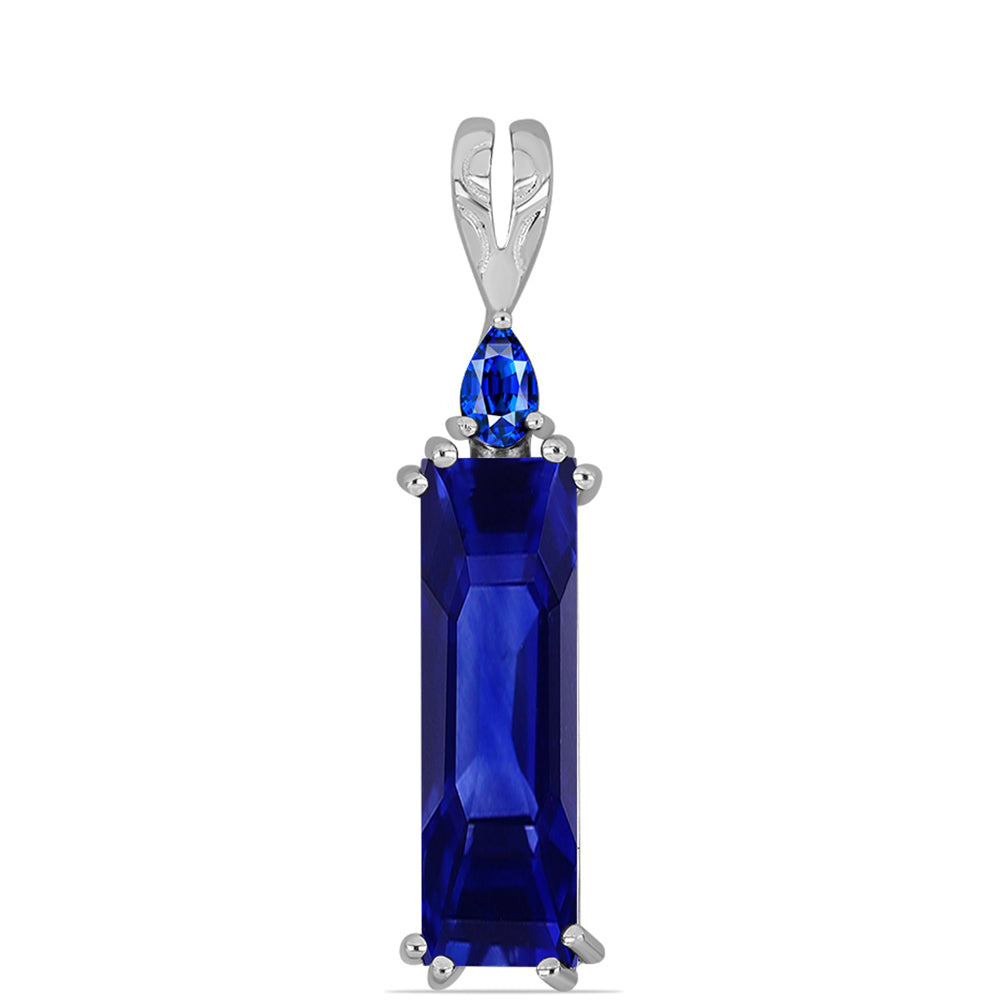 Colgante de Plata con Zafiro Azul Australiano 1 