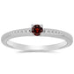 Anillo de Plata con Granate Barton