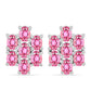 Pendientes de Plata con Turmalina Rosa de Pelmadulla