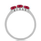 Anillo de Plata con Rubí de Madagascar