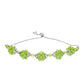 Pulsera de Plata con Peridoto de Changbai