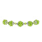 Pulsera de Plata con Peridoto de Changbai