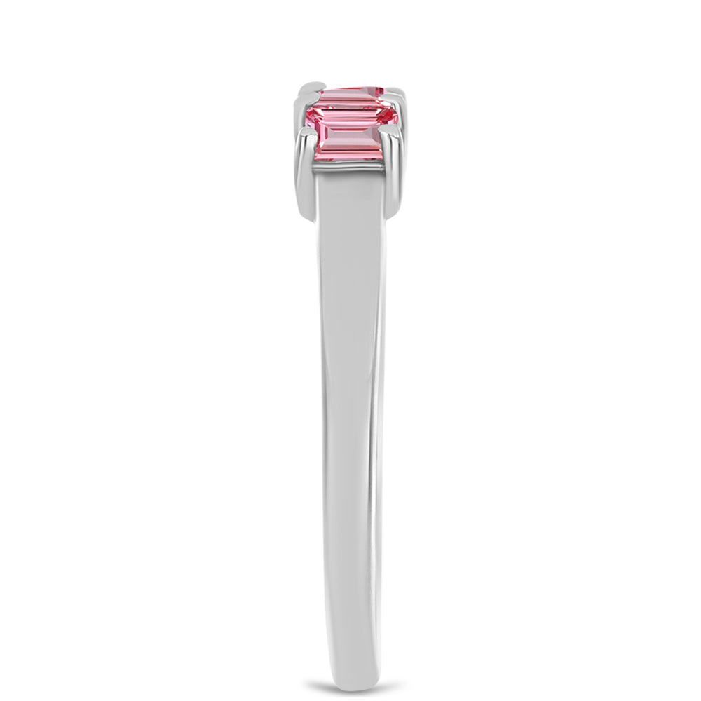 Anillo de Plata con Turmalina Rosa de Pelmadulla