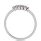 Anillo de Plata con Turmalina Rosa de Pelmadulla