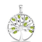 Colgante de Plata con Peridoto de Changbai