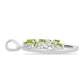 Colgante de Plata con Peridoto de Changbai