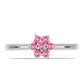 Anillo de Plata con Turmalina Rosa de Pelmadulla