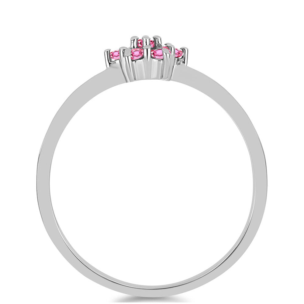 Anillo de Plata con Turmalina Rosa de Pelmadulla 2 