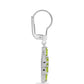 Pendientes de Plata con Peridoto de Changbai