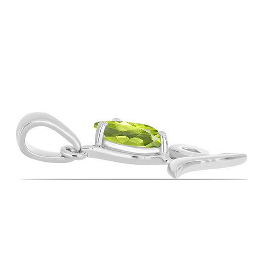Colgante de Plata con Peridoto de Changbai
