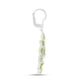 Pendientes de Plata con Peridoto de Changbai