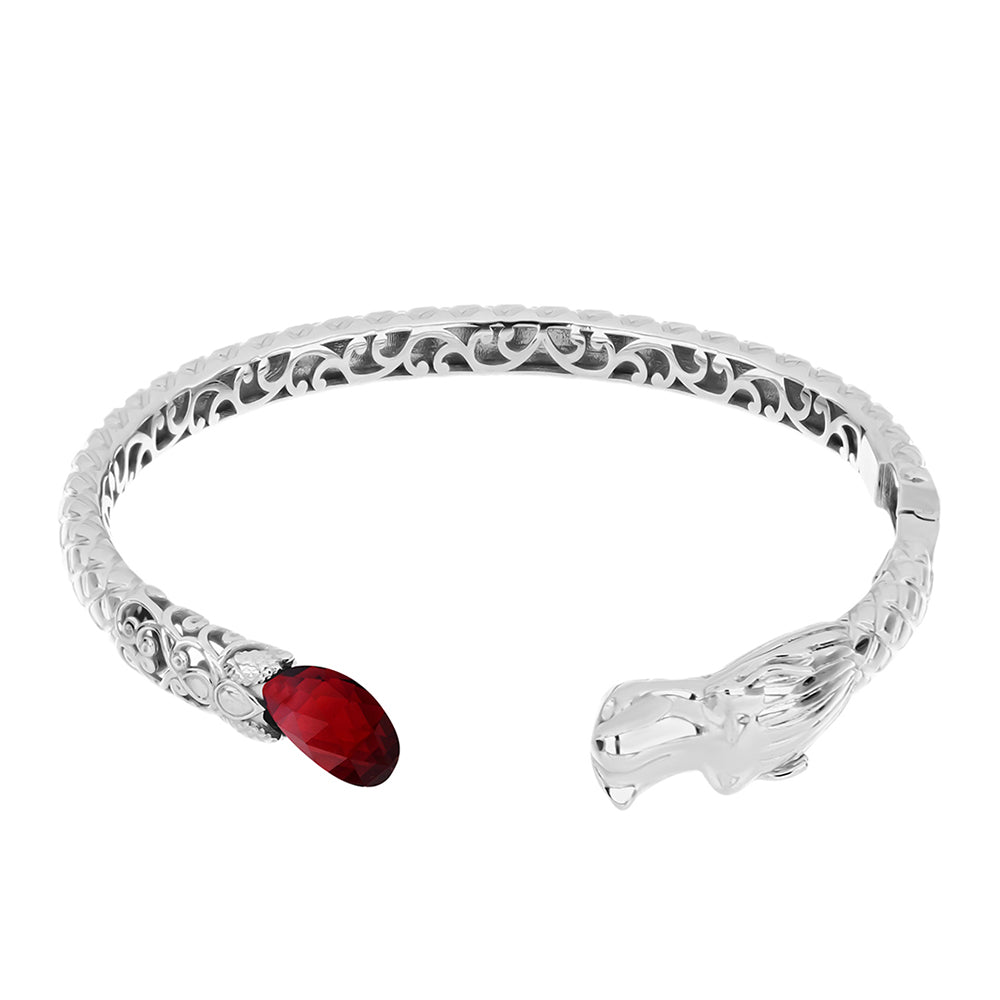 Brazalete de Plata con Rubí de Madagascar 1 