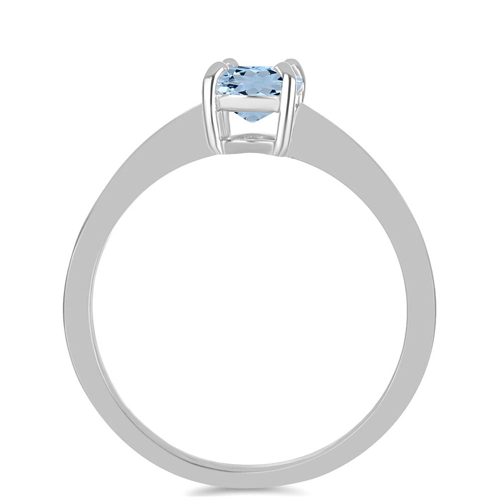 Anillo de Plata con Aguamarina del Condado de Embu 2 