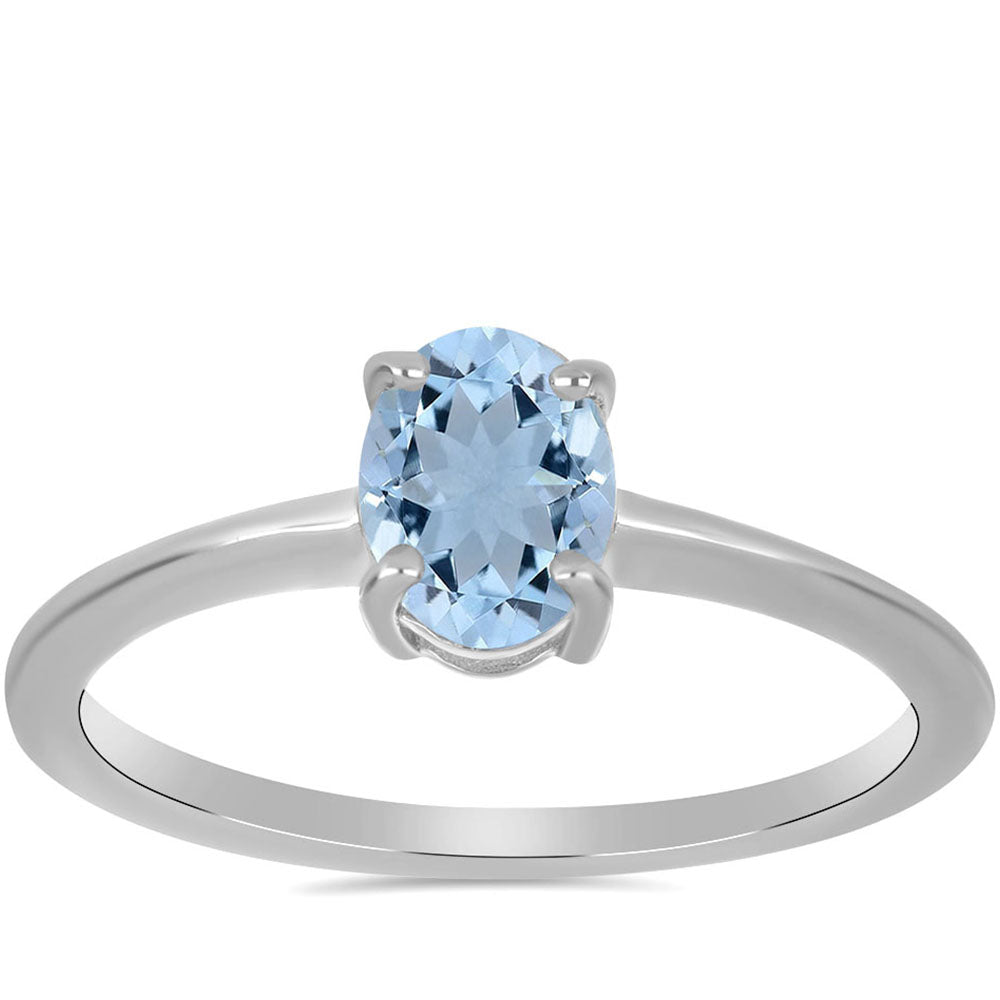 Anillo de Plata con Aguamarina del Condado de Embu 3 