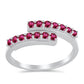 Anillo de Plata con Rubelita de Cruzeiro