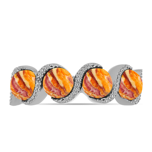 Anillo de Plata con Jaspe Garra de León