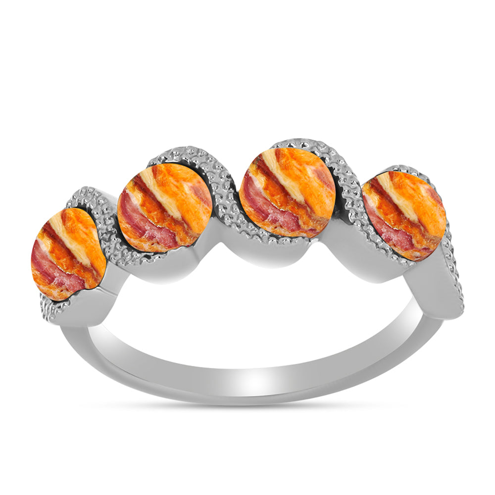 Anillo de Plata con Jaspe Garra de León 3 
