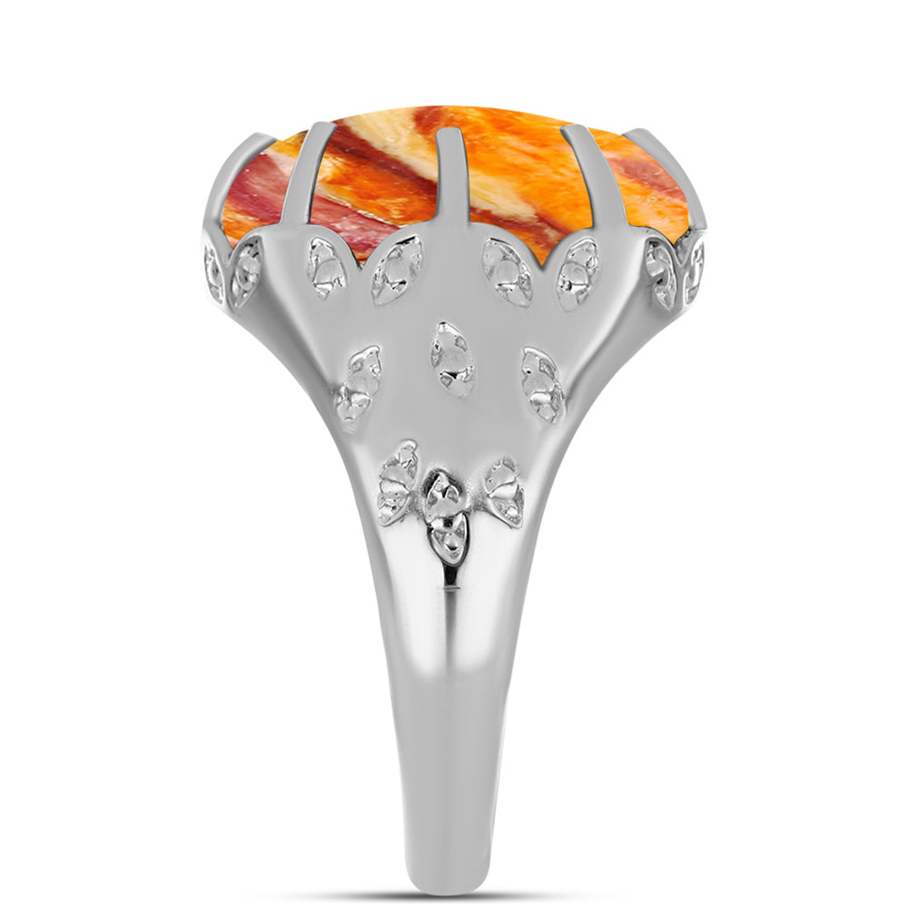 Anillo de Plata con Jaspe Garra de León 4 