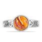 Anillo de Plata con Jaspe Garra de León