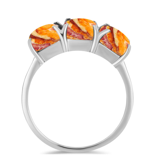 Anillo de Plata con Jaspe Garra de León