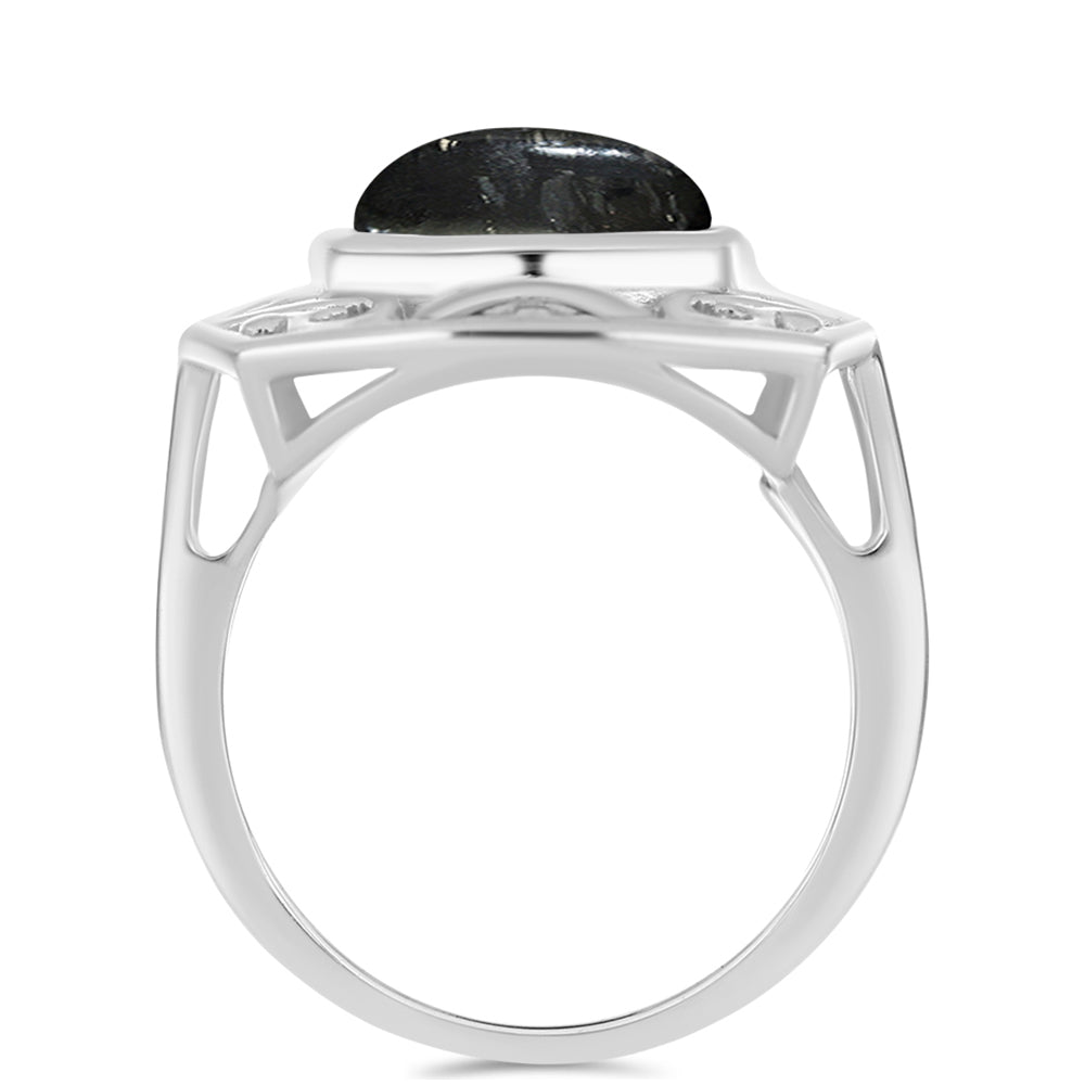 Anillo de Plata con Jaspe Picasso 2 