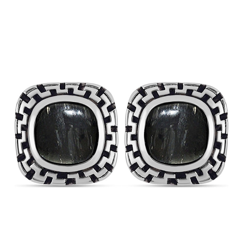 Pendientes de Plata con Jaspe Picasso 1 