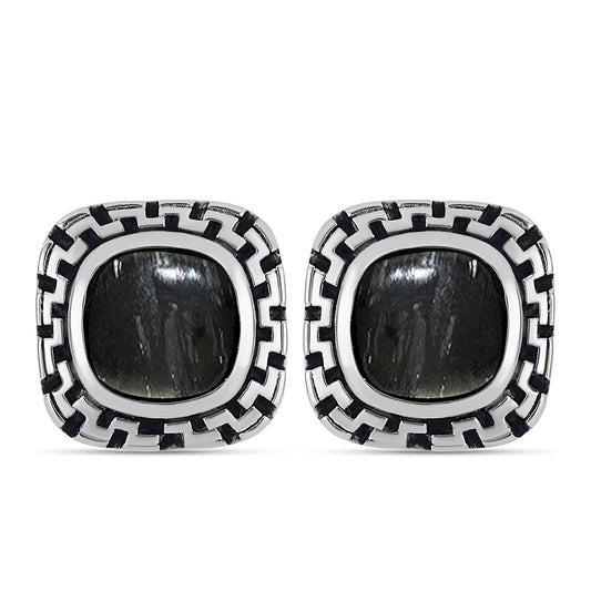 Pendientes de Plata con Jaspe Picasso