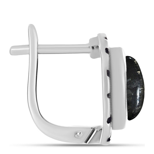 Pendientes de Plata con Jaspe Picasso