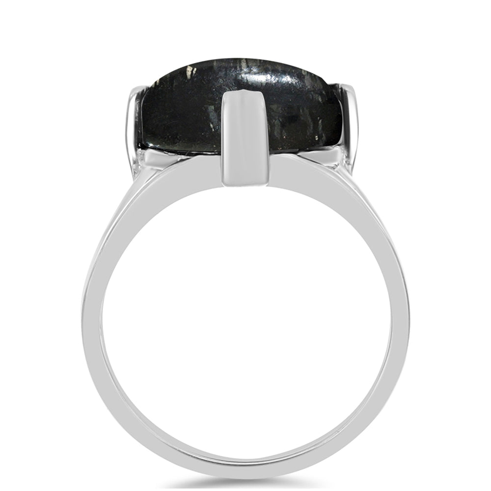 Anillo de Plata con Jaspe Picasso 2 