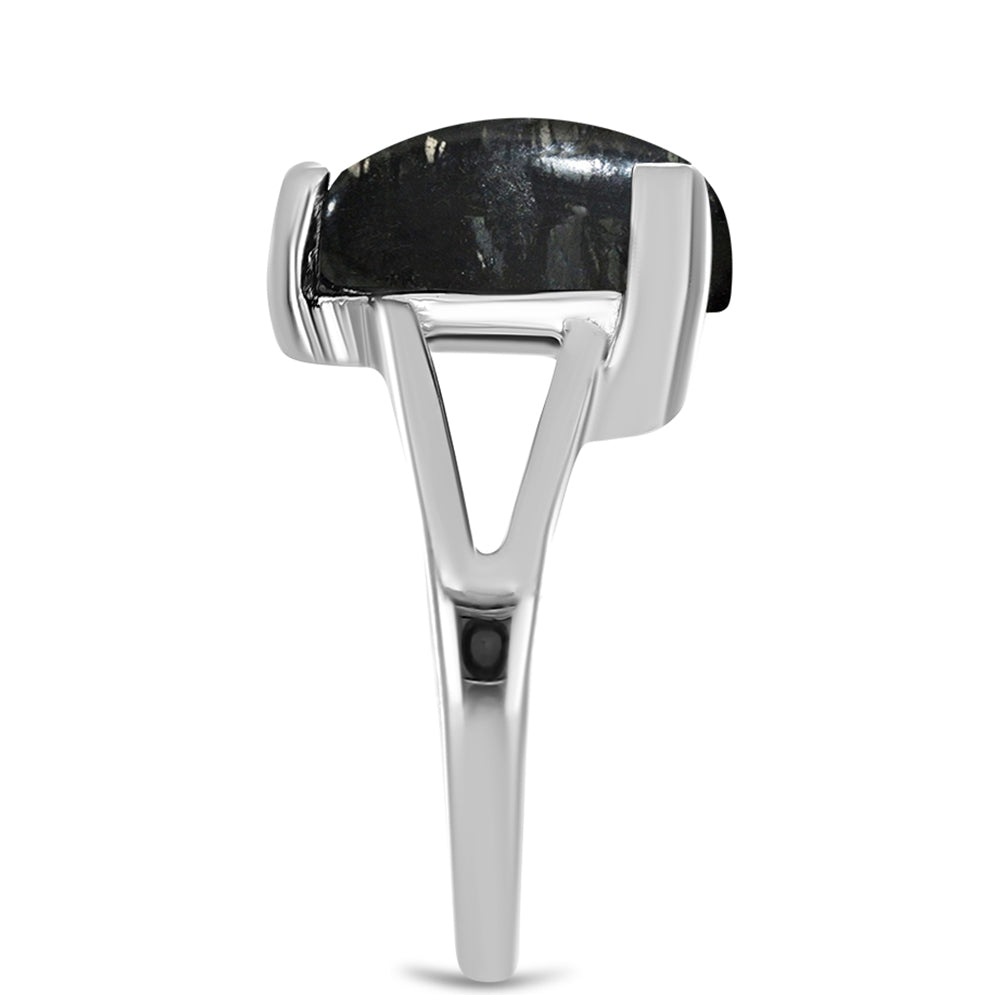 Anillo de Plata con Jaspe Picasso 4 