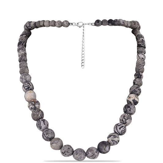 Collar Pepita con Jaspe Picasso