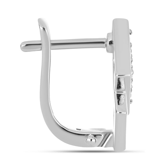 Pendientes de Plata con Topacio amarillo imperial