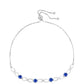 Pulsera de Plata con Zafiro Azul Australiano