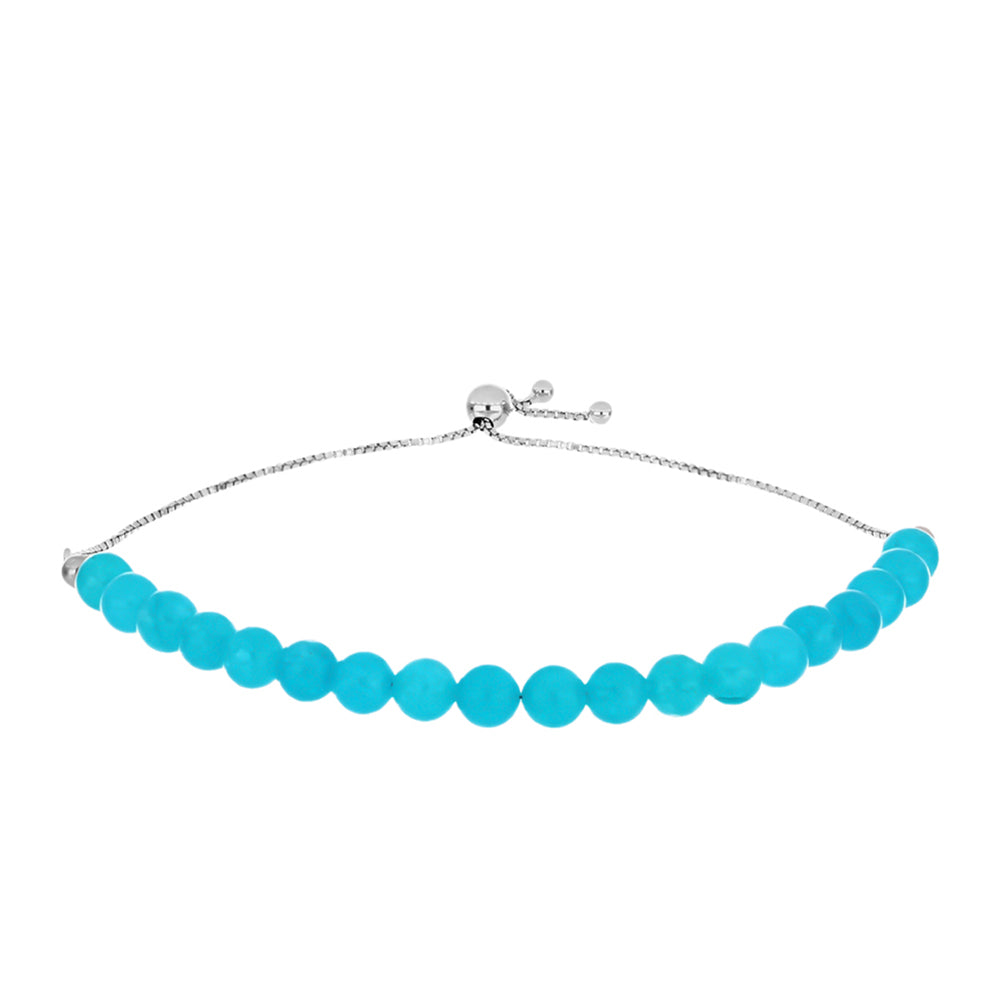Pulsera de Plata con Cuarzo Paraiba