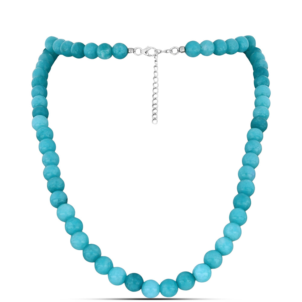 Collar de Plata con Cuarzo Paraiba 1 