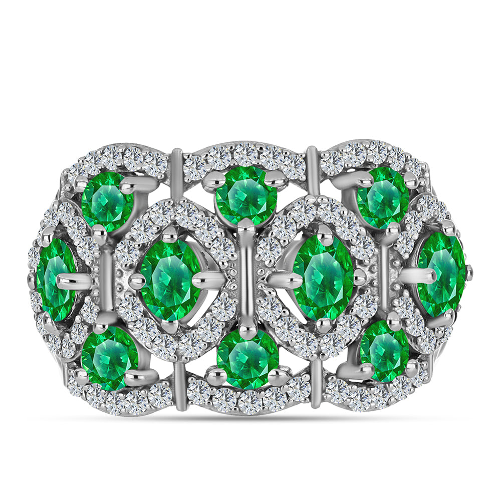 Anillo de Plata con Granate Kijani 1 