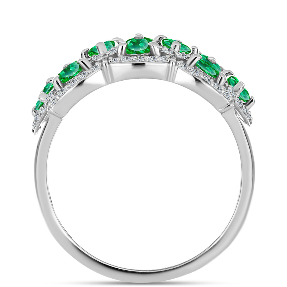 Anillo de Plata con Granate Kijani 2 