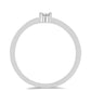 Anillo de Plata con Diamante blanco
