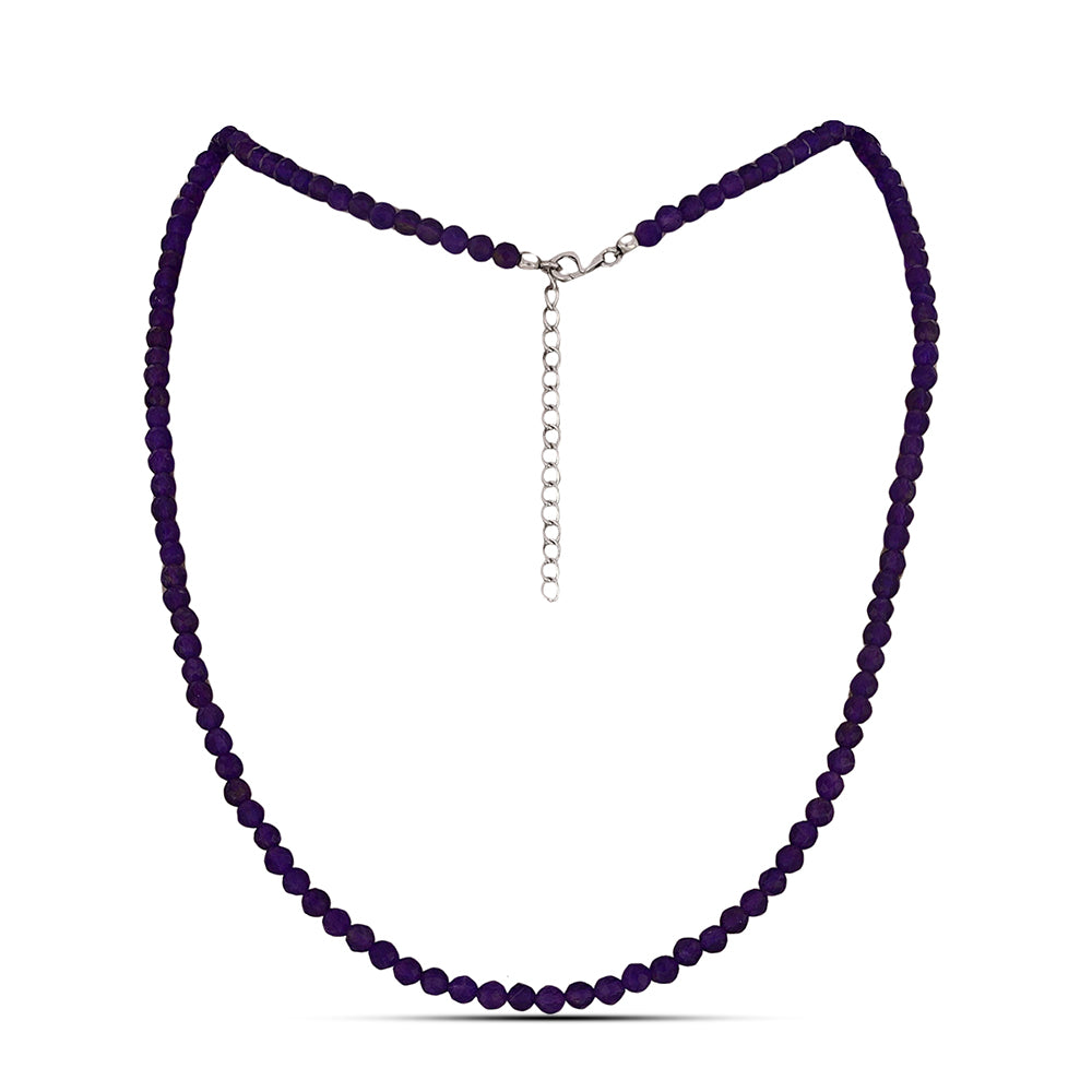 Collar de Plata con Amatista de Marruecos 1 