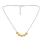 Collar de Plata con Citrino de Río del Oro