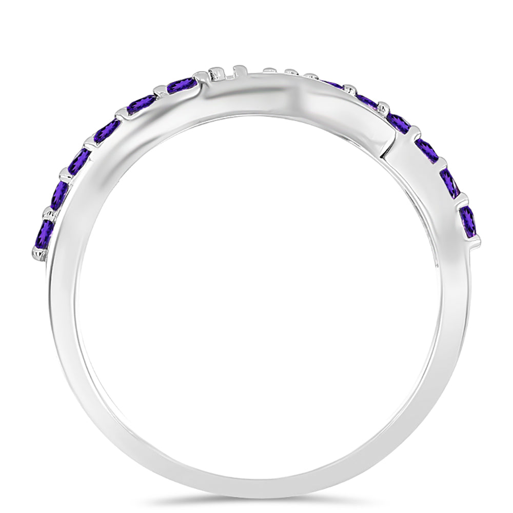 Anillo de Plata con Amatista de Marruecos 6 