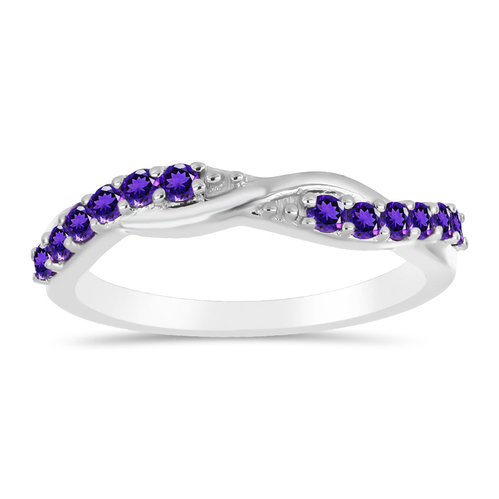 Anillo de Plata con Amatista de Marruecos 3 
