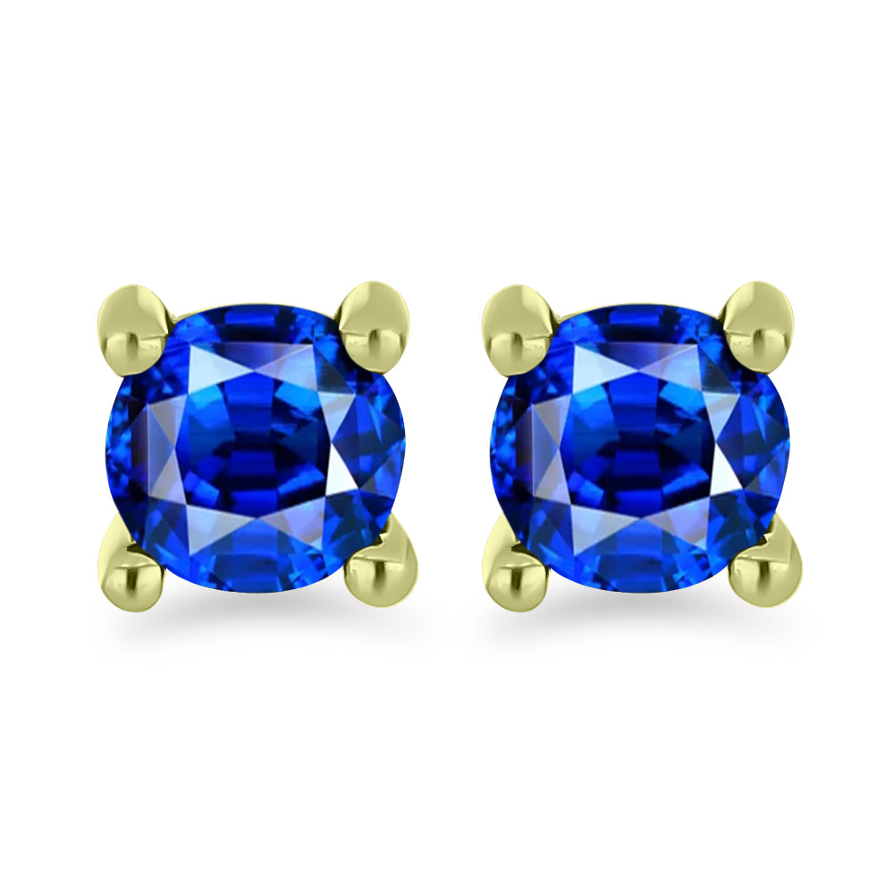 Conjunto de Plata Bañada en Oro con Diamante blanco y Rubí de Madagascar ( Pendientes )