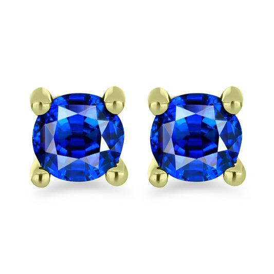 Conjunto de Plata Bañada en Oro con Diamante blanco y Rubí de Madagascar ( Pendientes )