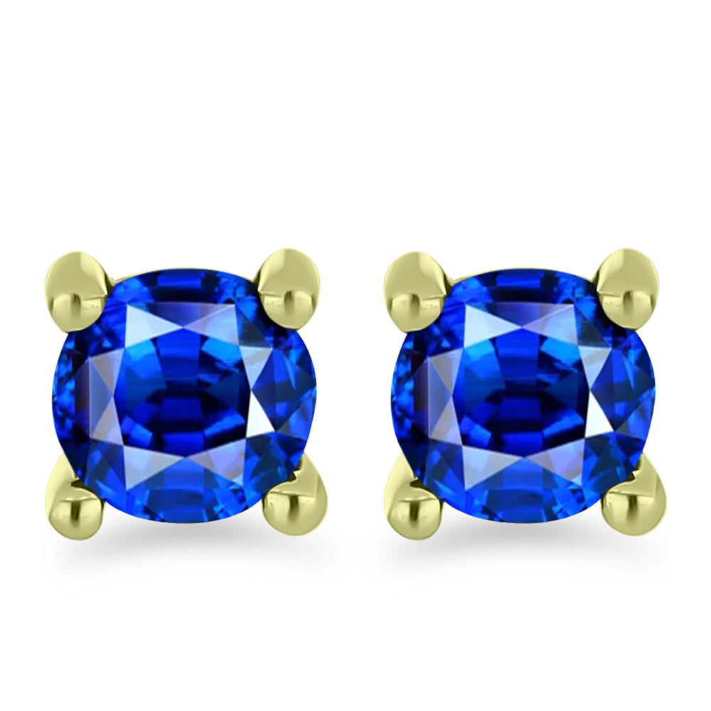 Conjunto de Plata Bañada en Oro con Diamante blanco y Rubí de Madagascar ( Pendientes ) 8 